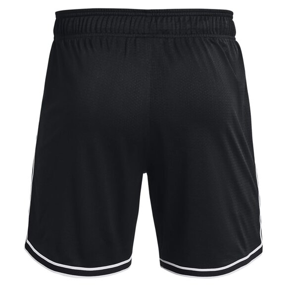 $55 UNDER ARMOUR PROJECT ROCK PENNY MESH SHORTS 1377443-001 BLACK/WHITE 2XL - Picture 2 of 9